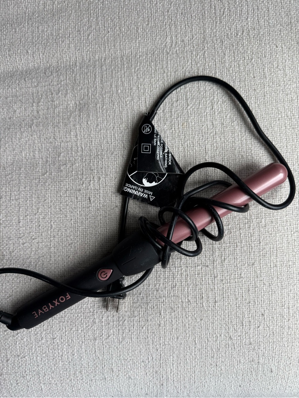 FOXYBae Hair curling wand